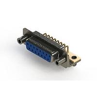 EDAC 622-M15-660-LT5 ຕົວເຊື່ອມ D-Sub - ຄວາມໜາ້ຄວາມຖືກມາດຕະຖານ EDAC ມຸມຂວາ ຕົວເຊື່ອມ D-Sub