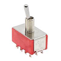 E-Switch 1004P1T2B1M1QE ສະຫນັບສະຫນູນ Toggle TOGGLE, 4PDT, ປິດ-ປິດ, ຕິດຕັ້ງ Panel