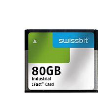 Swissbit SFCA080GH1AO1TO-I-8C-21P-STD ບັດ CFast F-86 80 GB 3D PSLC Flsh -40C ຫາ +85C ສະເຫມີນ ALT SFCA080GH1AO1TO-I-8C-22P-STD