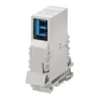 Weidmuller 8947020000 ຕົວເຊື່ອມຕໍ່ແບບມົດູລາ / ຕົວເຊື່ອມຕໍ່ Ethernet IE-TO-LCD-SM