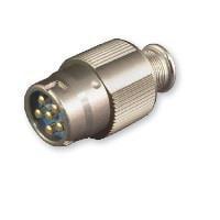 Glenair 152-004-2-5 ຕົວເຊື່ອມຕໍ່ຮູບວົງກົມ DIN Rcpt inline, 6 ຂາຍັງມີ shrink boot