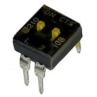 CTS Electronic Components 210-2MST ສະຫນາມສະຫນອງ DIP 2 ສ່ວນສະຫນອງ SPST