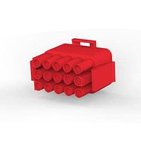 AMP Connectors - TE Connectivity 1-480710-2 ຮູສິງກະແຈປລັກ 15P PLUG HSG RD