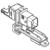 Radiall QMADN ຕົວເຊື່ອມ QMA RECEPTACLE CONNECTOR ມີ STRAIGHT STRAIN RELIEF