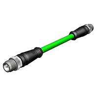 Molex 1203410395 ເສັ້ນສາຍອ່ານຄ່າ / ເສັ້ນສາຍກະຕຸນ M12 CAT6A CORDSET PUR AWG26 40M ID