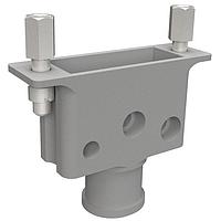 AirBorn MM-252-037-000-2200 EMI/RFI ປົກກັນຫົວສາຍ Rugged Backshell 2 Row NIC