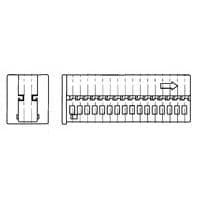 AMP Connectors - TE Connectivity 968265-1 ກອງຮັບ OPEL HSG 32P