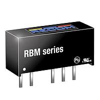 RECOM Power RBM-0515D/P ອິສເອລເທດ 1W DC/DC MICRO 3kV UNREG 5Vin +/-15Vout