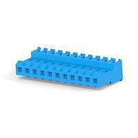 AMP Connectors - TE Connectivity 4-640595-1 ຮູງຮັບ Receptacle 11 POS RECPT 26 AWG FEED THRU