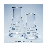 Pyrex Py.1140.18D ຄໍກ້ວາງ Erlenmeyer Flask (2000ml)