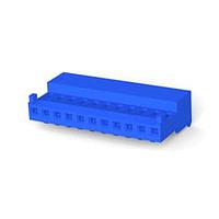 AMP Connectors - TE Connectivity 4-643815-1 ການປະກອບ Receptacle 11P MTA100 CONN ASSY POL WHT W/BLUE STRP