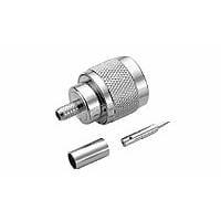 AMP Connectors - TE Connectivity 1-1337630-0 ຕົວເຊື່ອມ STR PLUG 50 OHM