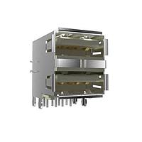 Amphenol FCI 72309-7013BLF ຕົວເຊື່ອມ USB Type A USB D/D RECEPT LF