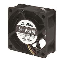 Sanyo Denki 9G0612P4S001 ພັງລົມ Axial DC Axial, 60x60x25mm, 12VDC, ປະສິດຕິພາບສູງ, ພະລັງງານຕ່ຳ, ຕວງຄວາມໄວ, PWM