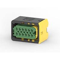 AMP Connectors - TE Connectivity 3-1703639-1 ກອງປົກຄຸມ 12POS, AMP MCP1.5K, REC HSG, ASSY, CODC