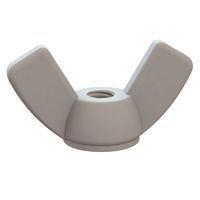 Essentra Components 0600632WN ກຸ່ມປຸ່ມປີ້ງ Wing Nut, #6-32 Thread, .48 Height