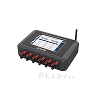 Dearto DTMC - 8G ອຸປະກອນສະແດງອຸນຫະພູມຄວາມແມ່ນຍຳສູງມີຫົກຊ່ອງວັດ (8 channels)