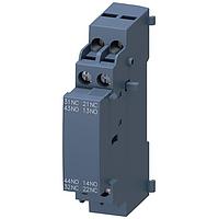 SIEMENS 3RV29011J ສະຫນອງຄວບຄຸມ LATERAL AUXILIARY SWITCH 2NO+2NC SCREW
