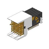 Amphenol FCI 10040862-101LF ຫົວຂໍ້ 54 POS ມຸມຂວາ 2 ກ່ອງສັນຍາລັກຜນຜົນ HDR