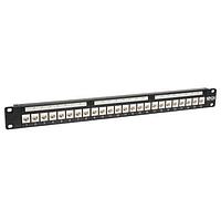 Tripp Lite N250-024-LP ແຜ່ນຕໍ່ສາຍ 24-ພອດ CAT6/CAT5E 1U PATCH PANEL