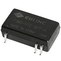 CUI Inc PQM3-D24-S15-M-TR ອິສເລເທດ dc-dc ອິສເລເທດ, 3 W, 18~36 Vdc ອິນພຸດ, 15 Vdc, 200 mA, ອອດພຸດຄວບຄຸມເປັນເທົ່າໜຶ່ງ, SMT,T&R ພາກເກັດ