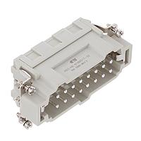 AMP Connectors - TE Connectivity T2040323101-000 ອິນເຊີດ 16P 2R 16A 500V ປລັກ 20-14AWG SpringCont