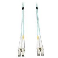 Tripp Lite N820-03M ການປະກອບສາຍເສັ້ນແສງ Fiber Optic Cable Assemblies 10Gb DUPLEX-AQUA 50/125 OM3 LC/LC 10'