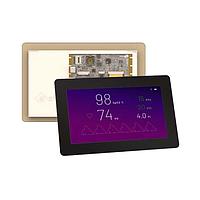 4D Systems GEN4-ESP32-70CT-CLB ໂມດູນສະແດງອັດສະຫຼາດ 7.0", 800x480 ພິກເຊວ, ໂມດູນສະແດງອັດສະຫຼາດທີ່ບາງມີ ESP32 SoC ຝັງຢູ່ພ້ອມກັບເບດເລນປິດຈຸດສະຕິບັດ Capacitive Touch Cover Lens Bezel