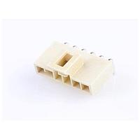 Molex 105313-2806 ຮອງສະໜອງແລະຮອງສາຍສະເພາະ NANO-FIT HDR RA SGL 6CKT G+lube WHT