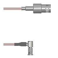 Amphenol Custom Cable Q-0305G0005036i ສາຍສັ້ນ RF BNC-SJ/HDBNC-RP G316 36I