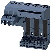 SIEMENS 3RA68138AC ມອເຕອ ໄດຣັບ 3RA6 INFEED 3 SLOT UL508 TYPE E SPRING