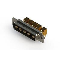 EDAC 629-5W5-240-5N2 ຕູ້ຕິດຕໍ່ D-Sub ປະສົມມຸມຂວາ ຕູ້ຕິດຕໍ່ພະລັງງານ Combo D-Sub