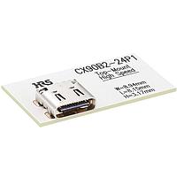 Hirose Electric CX90B2-24P1 ຕູ້ປະຕິບັດ USB Type C Connectors Receptacle, USB Type-C, 24pos., 48V, 5A