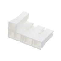 AMP Connectors - TE Connectivity 1969761-1 ກອງຢູ່ Tab 4P POSITIVE LOCK HSG MARK II, ທຳມະຊາດ