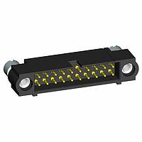 Harwin M80-5C11405M2 ຊຸດຕໍ່ສາຍສຳລັບບອດ Power to the Board 7+7 Pos. Male DIL 24-28AWG Cable Conn. Kit, Panel Mount