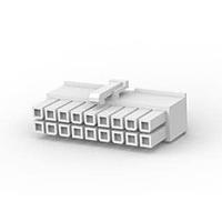 AMP Connectors - TE Connectivity 1-1586765-8 ຮູງຮັບ Receptacle 18P RCPT DUAL F/H GLOW WIRE