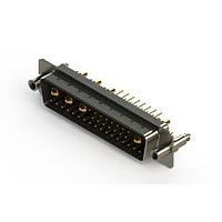 EDAC 627-36W4624-1N6 ຕົວເຊື່ອມຕໍ່ Mixed Contact D-Sub Connectors Vertical Combo Dsub