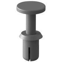 Essentra Components SRP-4065 ສແນບ ຣິເວດ ສແນບ ຣິເວດ, Hg Tmp, ດຳ, .138 ໃນ-.177 ໃນHld