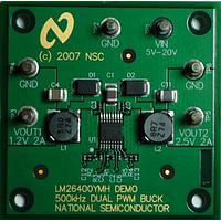 Texas Instruments LM26400YEVAL/NOPB ບົດບັນທຶກການທົດລອງ LM26400Y ຕົວຄວບຄຸມແຮງໂຕລະດັບໄຟຟ້າ - ຕົວຄວບຄຸມແຮງໂຕລະດັບສະຫວັດ