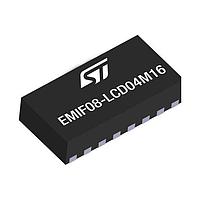STMicroelectronics EMIF08-LCD04M16 ວົງຈອນກັບກັນສະຫຼຸບ EMI 8-ເສັ້ນ LC EMI Filter 15 kV