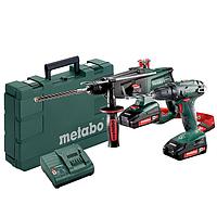 METABO COMBO SET 2.3.2 18 V ເຄື່ອງໄຮ້ສາຍໃນຊຸດ (BS18+KHA18)