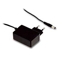 MEAN WELL SGA12E24-P1J ປລັກຕິດຕັ້ງ 12W 24V 0.5A EU 2.1x5.5 ລະດັບ VI