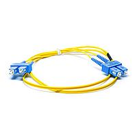 Bel SCSC-SDTP010 ການປະກອບສາຍເສັ້ນແສງ Fiber Optic Dplx Singlemode SC/SC 1M