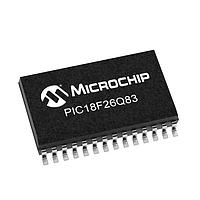 Microchip Technology PIC18F26Q83T-I/SO ເຄື່ອງຄວບຄຸມ Microcontrollers CAN, 64KB Flash, 8KB RAM, 12b ADC3, UTMR, DAC, Comp, PWM, CCP, CWG, HLT, WWDT,