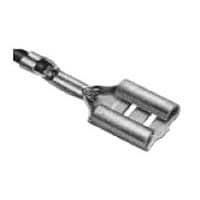 AMP Connectors - TE Connectivity 344070-1 ຕິດຕໍ່ .250"SPEC.F.RECP.PLT