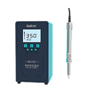 Bakon BK2200 ສະຖານີ Soldering ຈໍສະແດງຜົນດິຈິຕອນປະສິດທິພາບການຄວບຄຸມອຸນຫະພູມສະຖານີ Soldering (100~480°C, 200W)