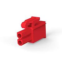 AMP Connectors - TE Connectivity 1-172336-2 ກອງປະກອບປລັກ PLUG 2P MINI ແດງ