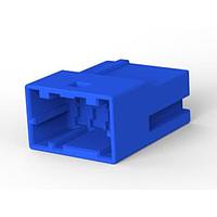 AMP Connectors - TE Connectivity 2-1903393-3 ຮອງສົດແລະຮອງສາຍ GIC 2.5 W CAP HSG 4P ສີຟ້າ