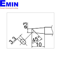 HAKKO T12-BCF3 ເຫຼັກ soldering