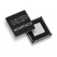 NXP MC34PF4210A3ESR2 ຕົວປະມານ Processor PMIC Power Management IC, i.MX 8M, ການຕັ້ງໂຄງການລ່ວງໜ້າ, 10 Bit ADC, 4/6 buck, 7 LDO, 5 boost, QFN 56
